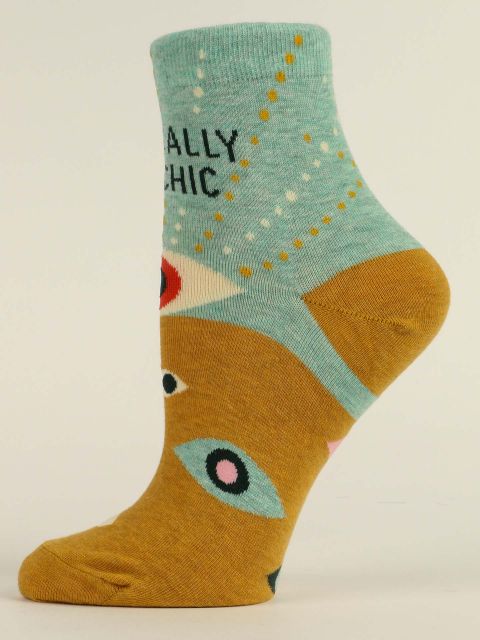 Image of Basically Psychic W-Ankle Socks BLUEQ